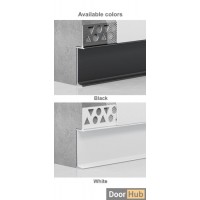 4cm Inset Wall-Finish Skirting Board | FLL-A-31-A4 Flush Baseboard | DoorHub UAE